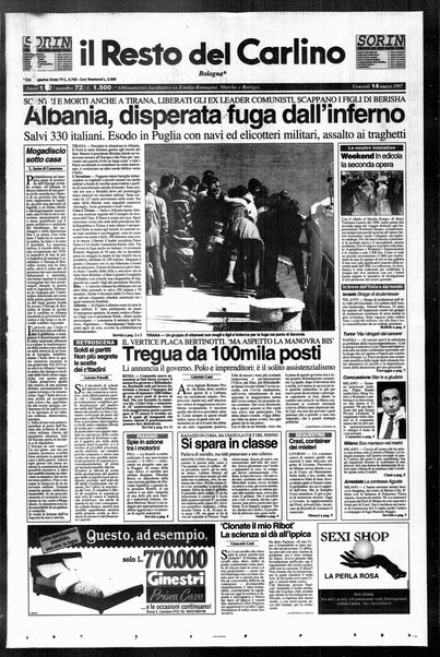 Il Resto del Carlino : giornale dell'Emilia